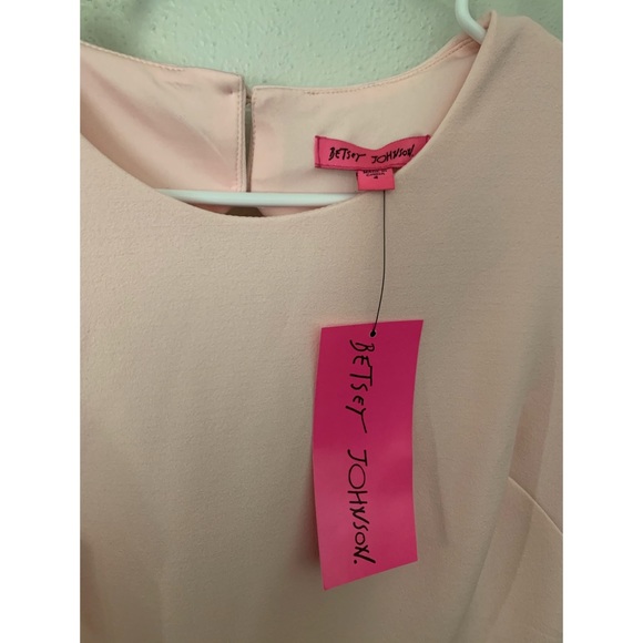 Betsey Johnson Short Sleeve Heart Belted Dress - Picture 6 of 7